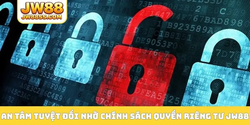 An tâm tuyệt đối nhờ chính sách quyền riêng tư JW88
