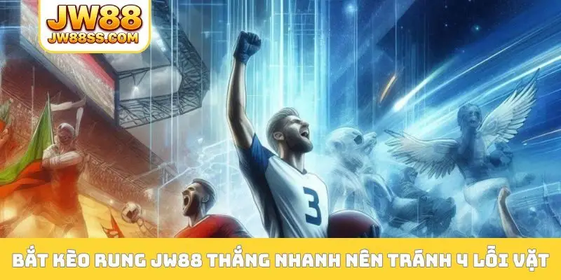 Bắt kèo rung JW88 thắng nhanh nên tránh 4 lỗi vặt