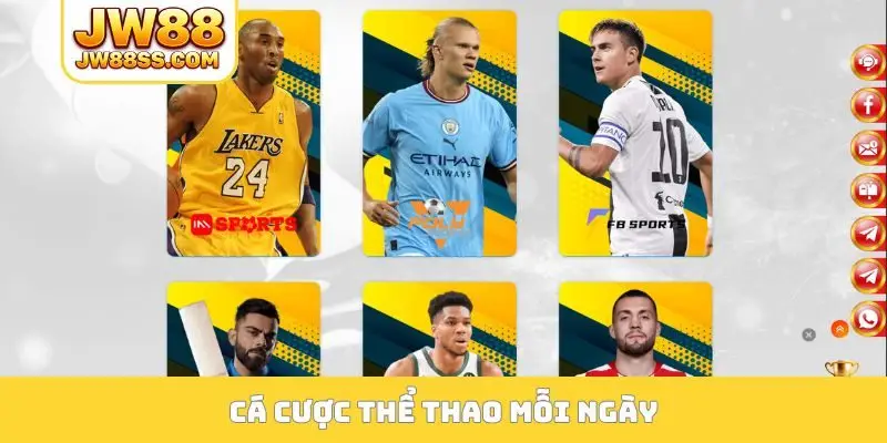 Cá cược thể thao mỗi ngày