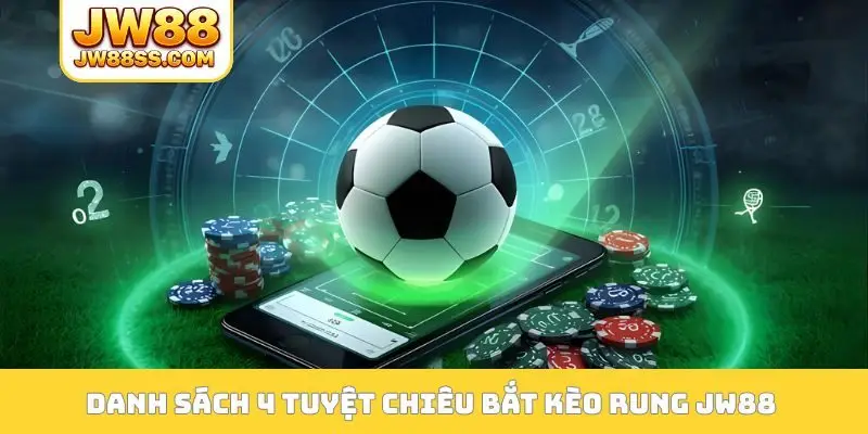 Danh sách 4 tuyệt chiêu bắt kèo rung JW88