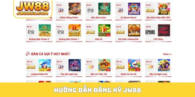 đăng ký jw88