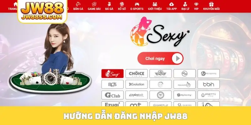 đăng nhập jw88