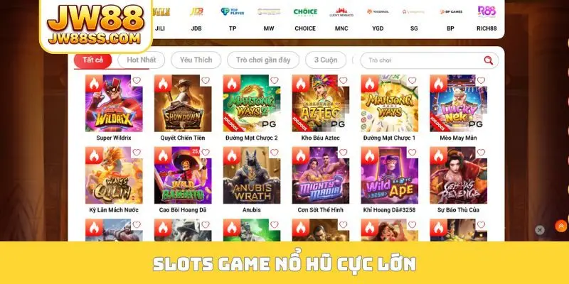 Slots game nổ hũ cực lớn